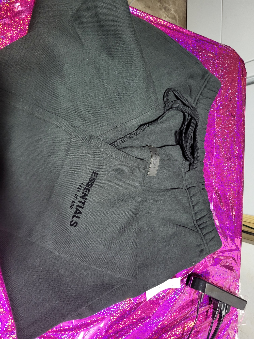 ESSENTIALS Men’s Black Sweatpants
